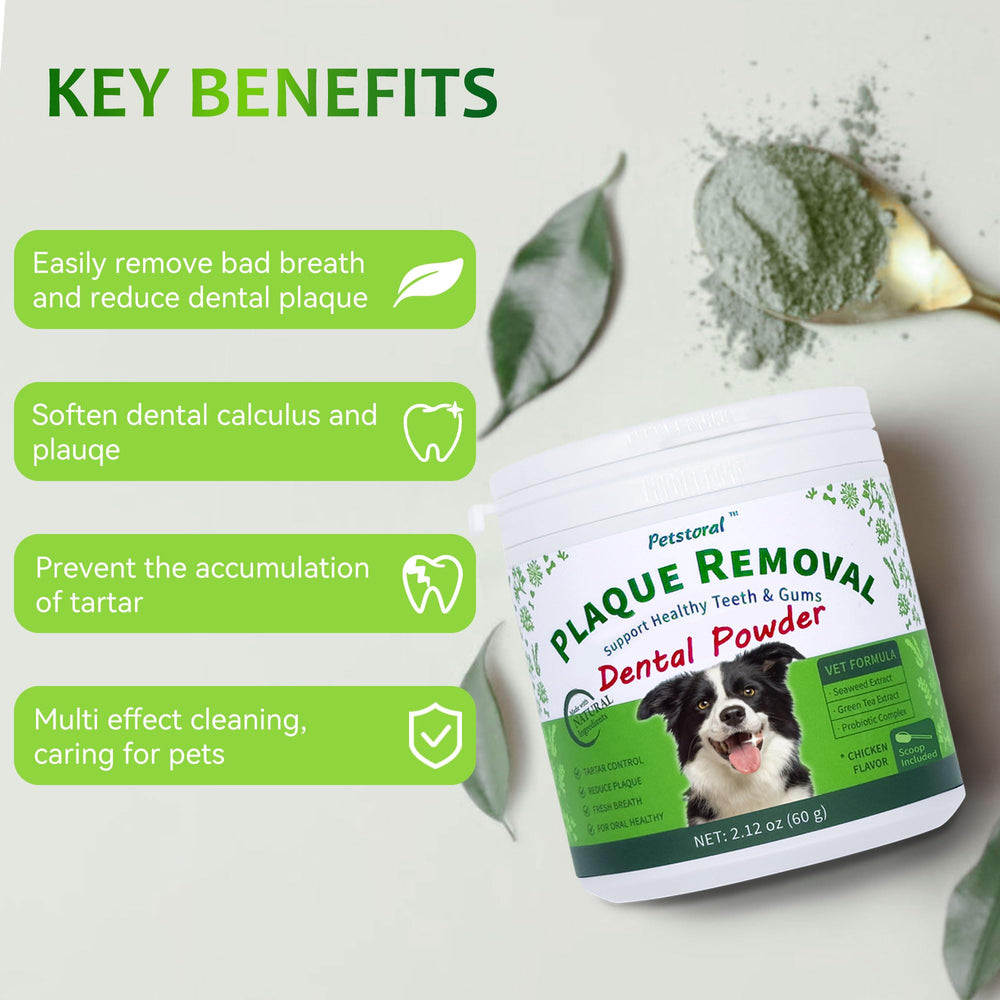 Petstoral packaging highlights care for dogs of all ages.