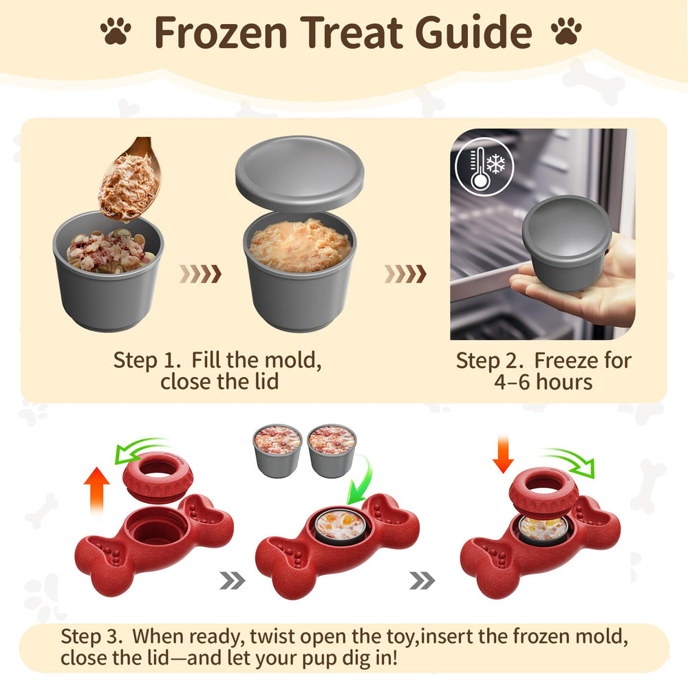 PETSWEET 3-in-1 enrichment toy chew-resistant materials shown in action
