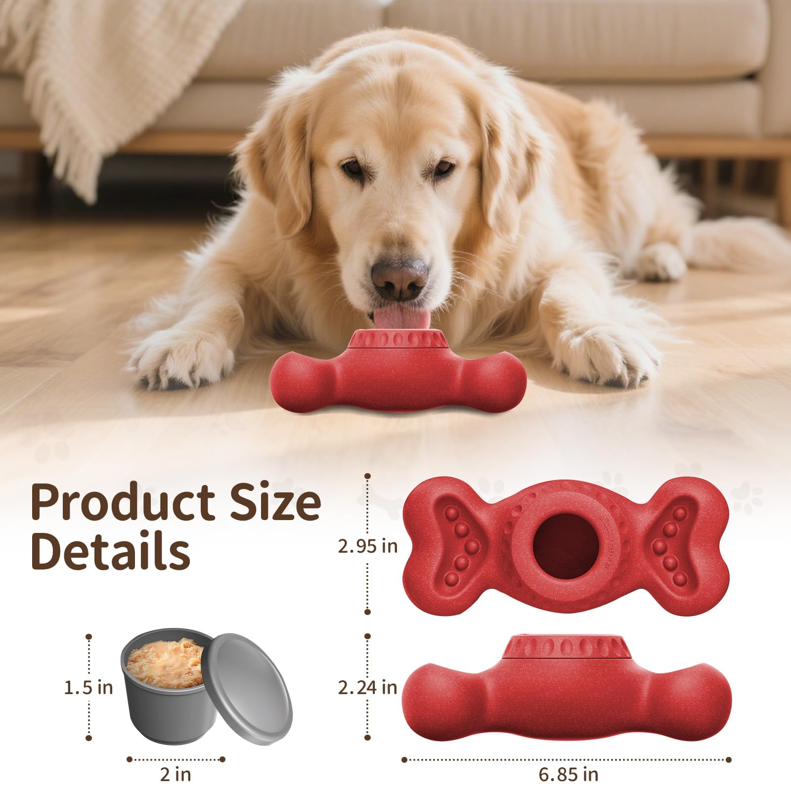 PETSWEET 3-in-1 enrichment toy ideal for large dogs' enrichment