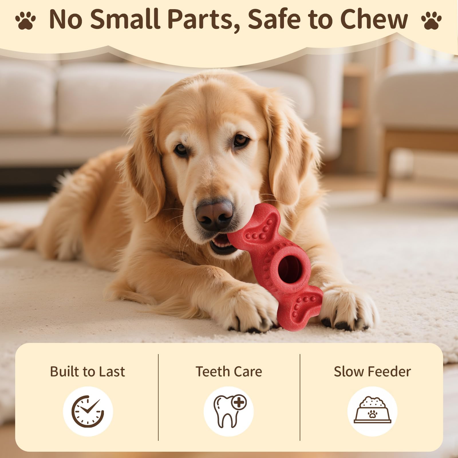 PETSWEET 3-in-1 enrichment toy stable design for indoor outdoor use
