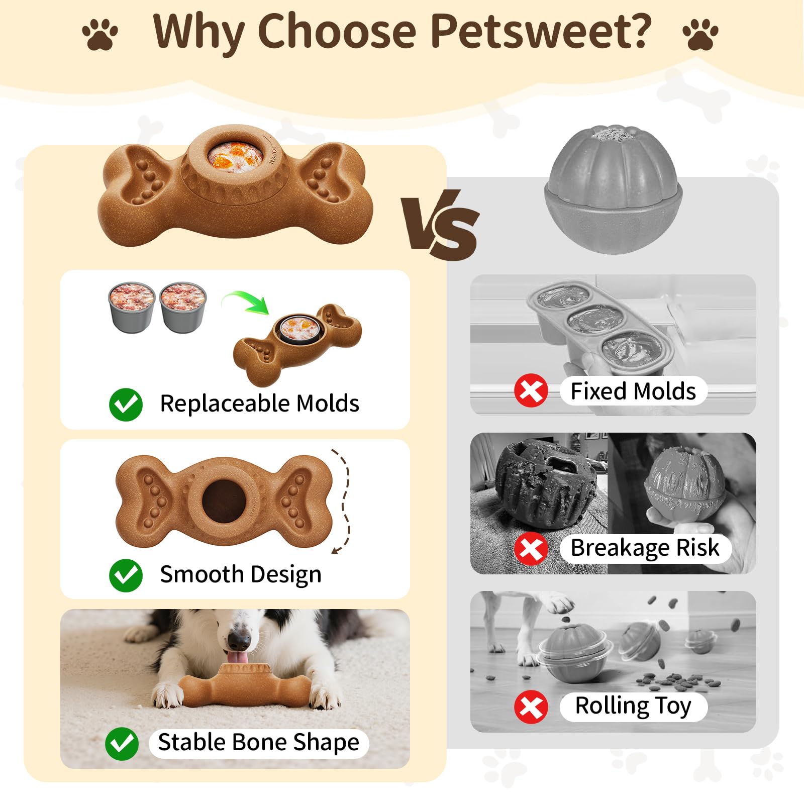 PETSWEET indoor-outdoor-use toy suited for various play environments
