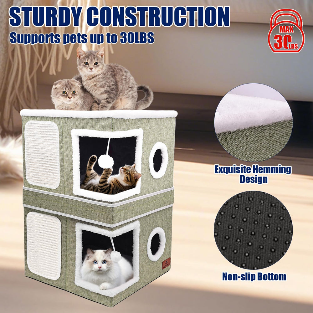 Pettdate round-window-hanging-ball adds interactive play with a durable toy ball.