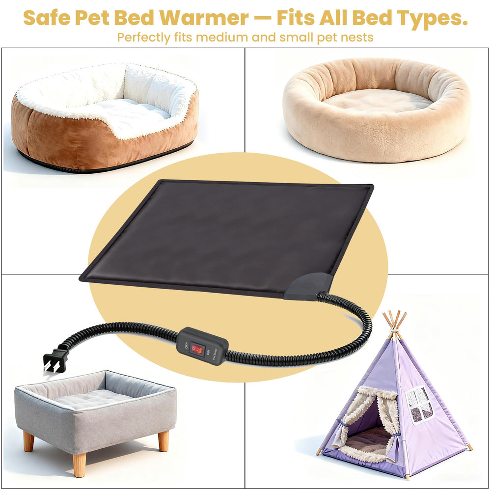 PetTemp chew-resistant cord protects against chewing and tugging