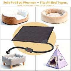 PetTemp chew-resistant cord protects against chewing and tugging