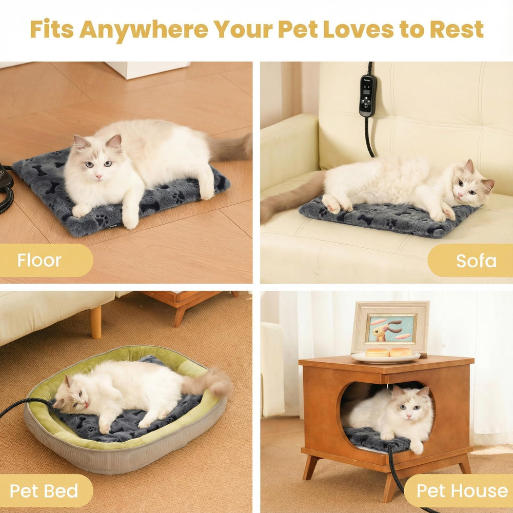 PetTemp chew-resistant cord protects against chewing while pets relax