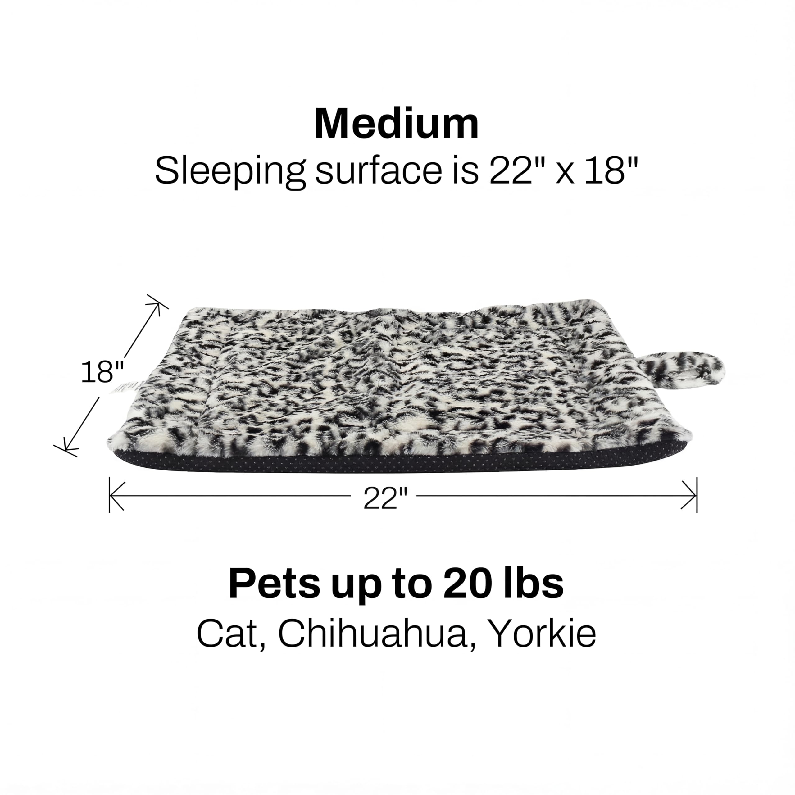 PetTemp self-heating pad offers a stable warm spot on sofas or floors.