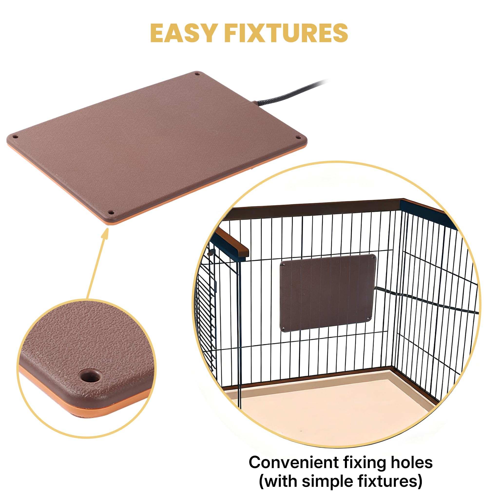 PetTemp suitable for rabbits guinea pigs and chickens providing cozy warmth
