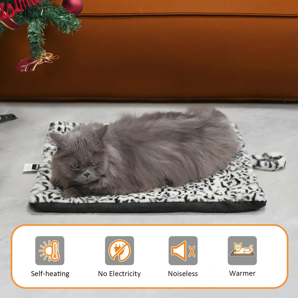 PetTemp soft-surface pad closeup highlights paw-friendly comfort and cushioned support.