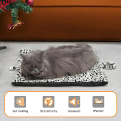 PetTemp soft-surface pad closeup highlights paw-friendly comfort and cushioned support.
