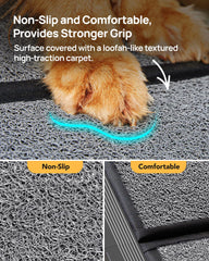 PetThem dog ramp non-slip rug surface for secure footing