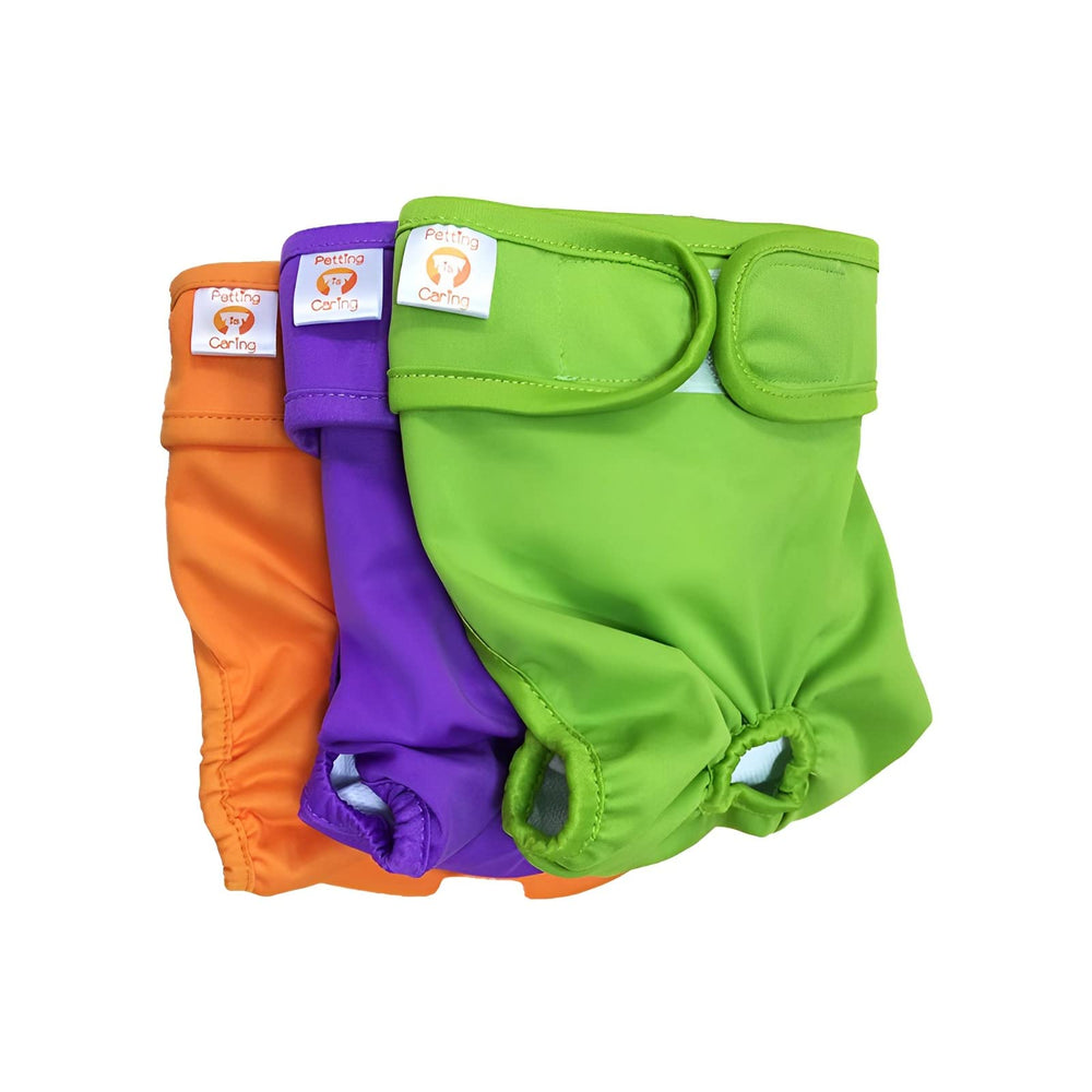 PETTING IS CARING diaper tail hole design ensures comfortable movement