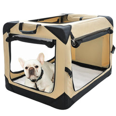 Pettycare 26-inch collapsible dog crate frame for portable stability on trips