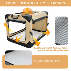 Pettycare chew-proof mesh windows provide ventilation for comfort indoors.