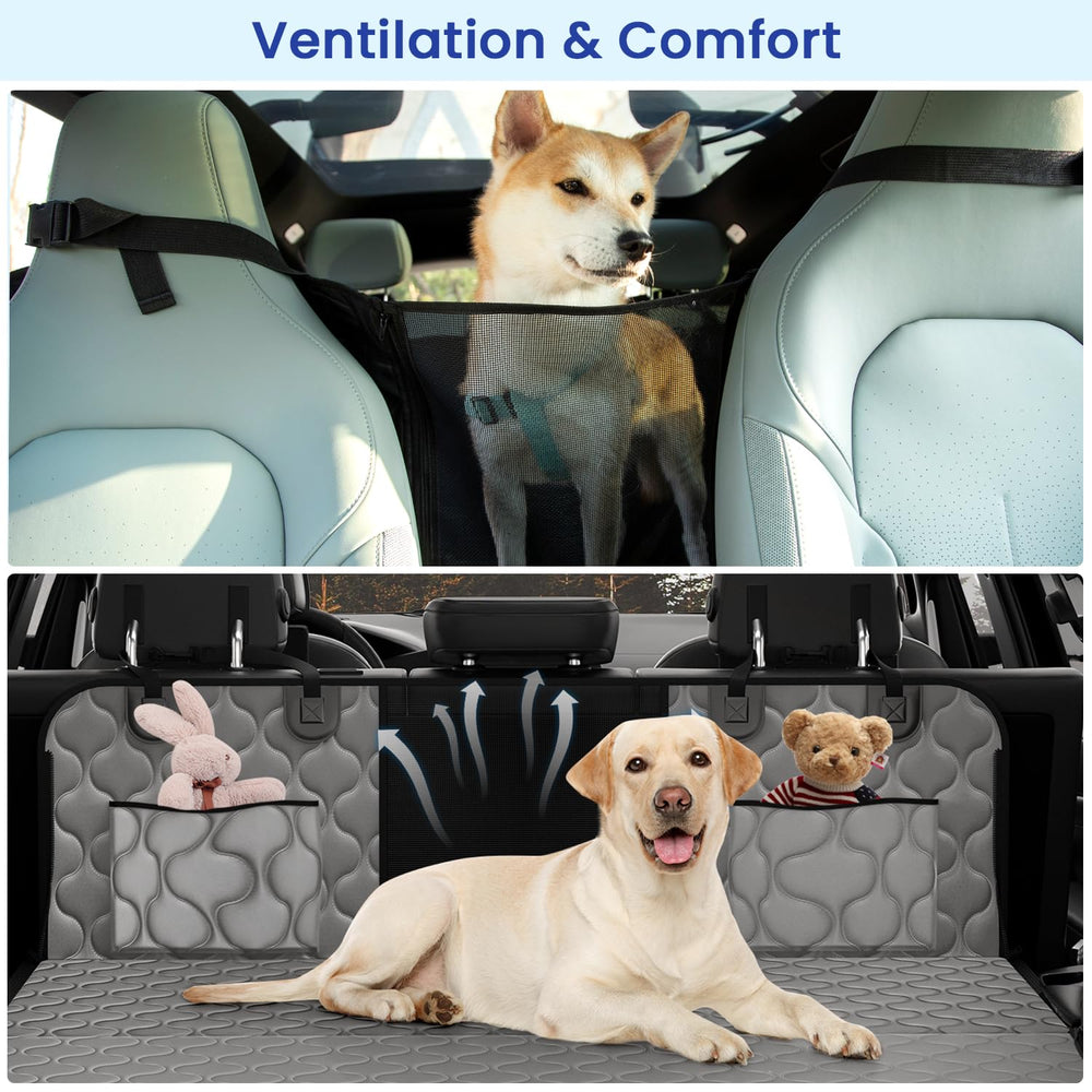 pettycare dog back seat cover suv-truck-fit adapts to various vehicles