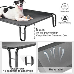 Pettycare dog bed with removable cover demonstrates easy machine washing.
