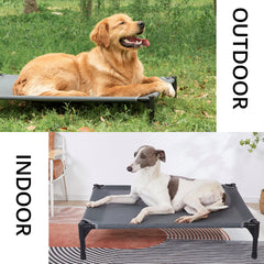 Pettycare Teslin mesh dog bed shows breathable, anti-scratch durability for active dogs.