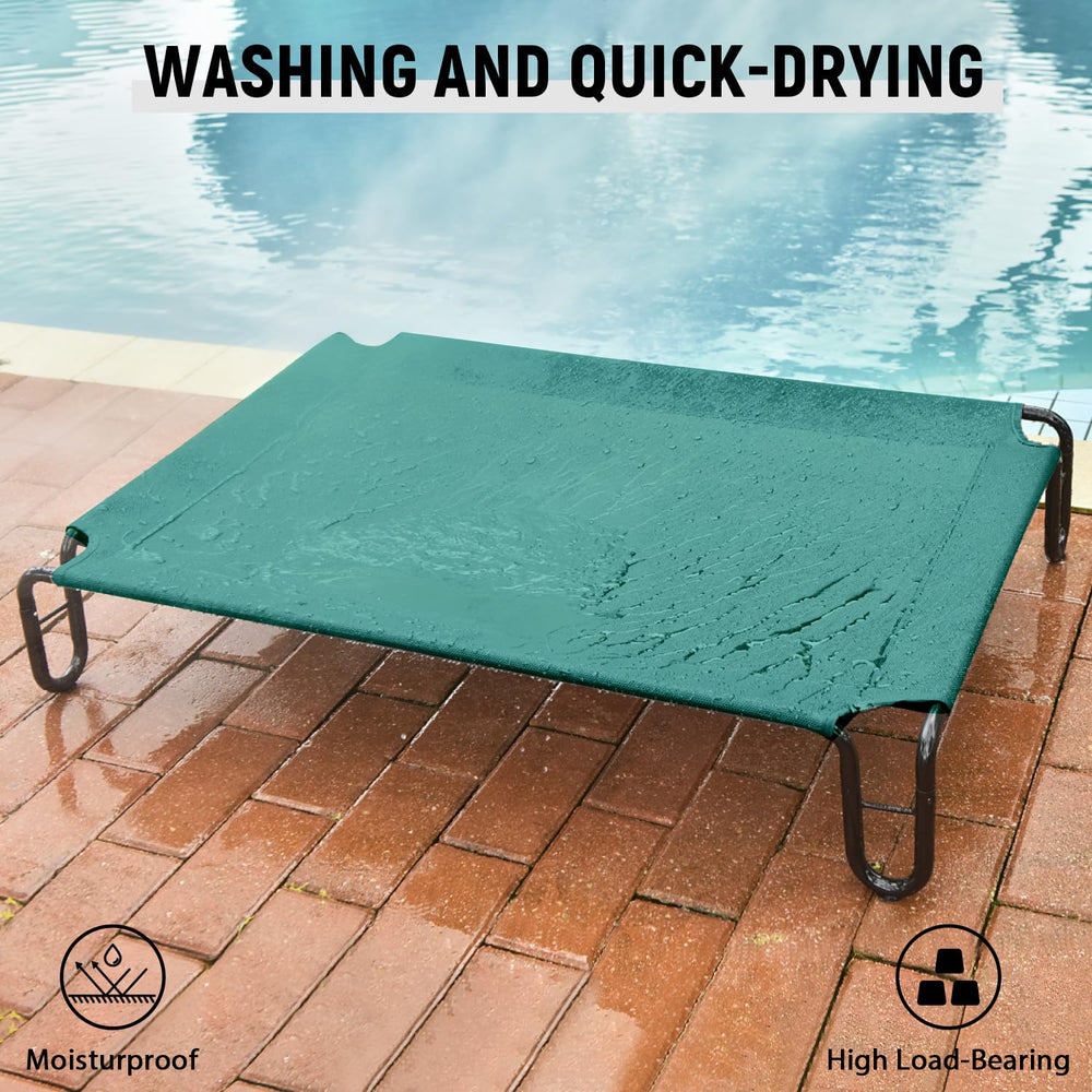 Pettycare non-slip feet stabilizing the raised bed on various surfaces