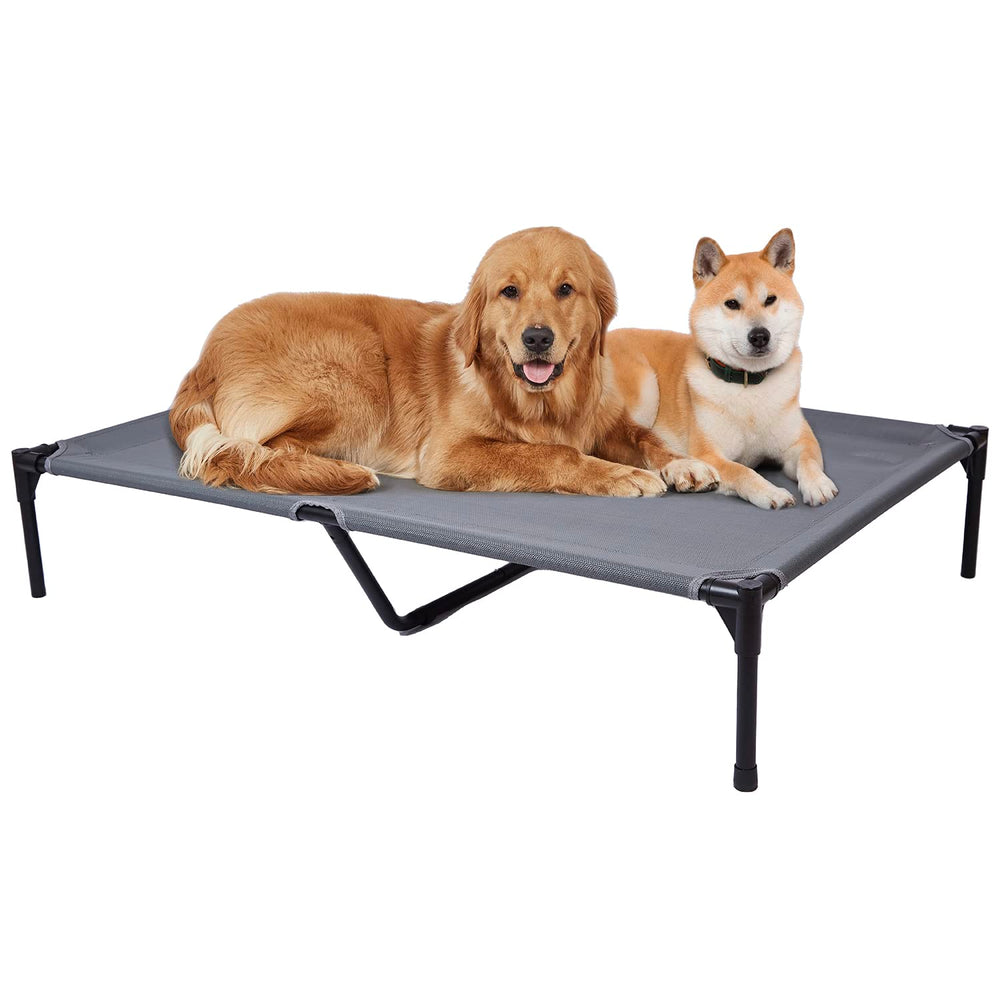 Pettycare elevated dog bed close-up Teslin mesh for breathable comfort