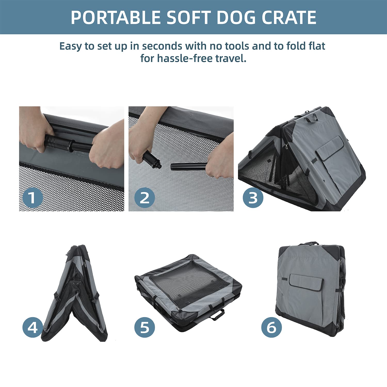 Pettycare indoor-outdoor dog kennel placed in living room and porch