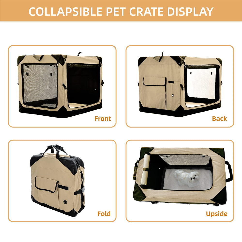 Pettycare removable washable cover and bed for easy cleaning.