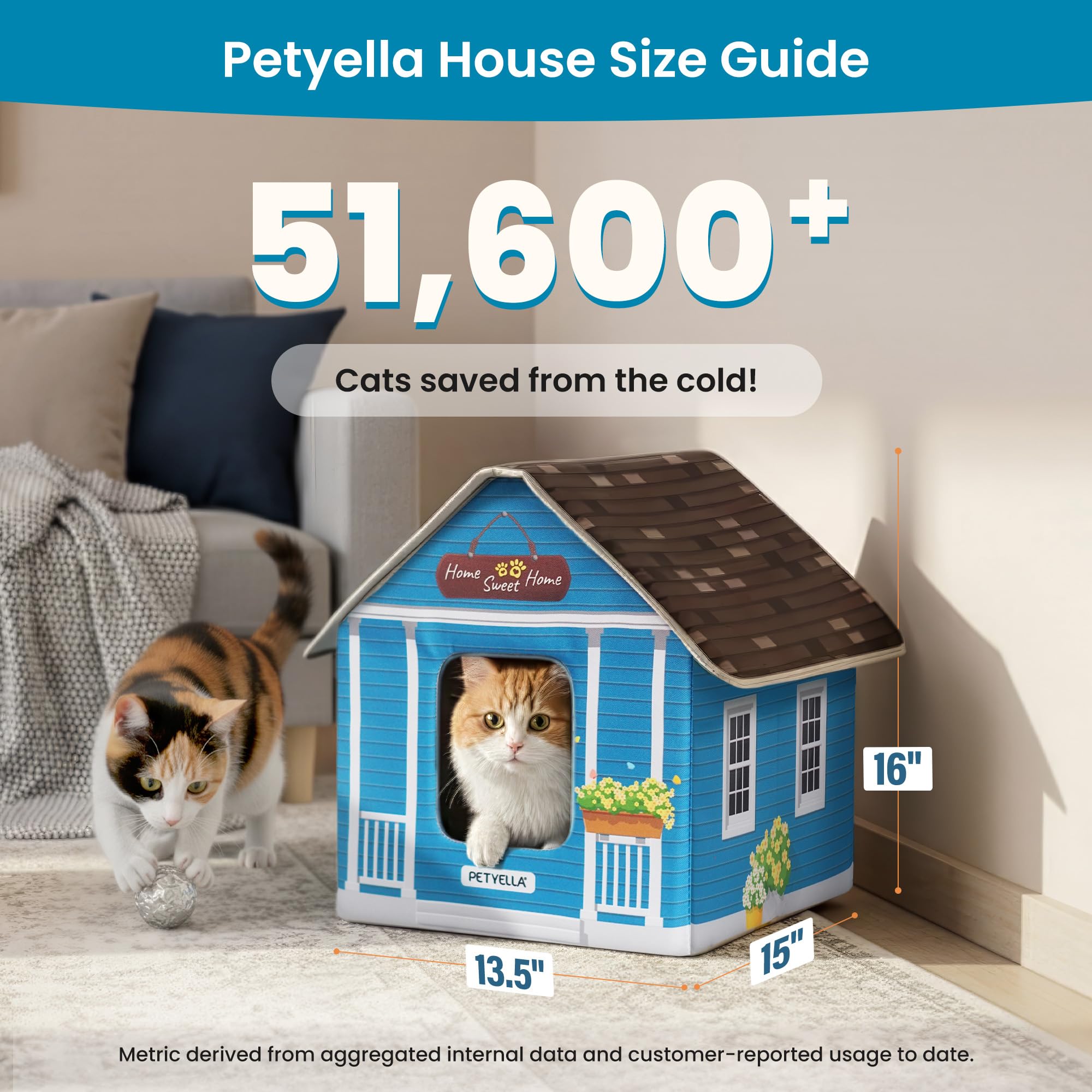 PETYELLA clear door flaps block drafts while keeping heat.