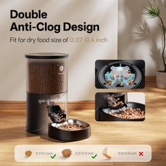 PETULTRA secure lid keeps food secured for pets