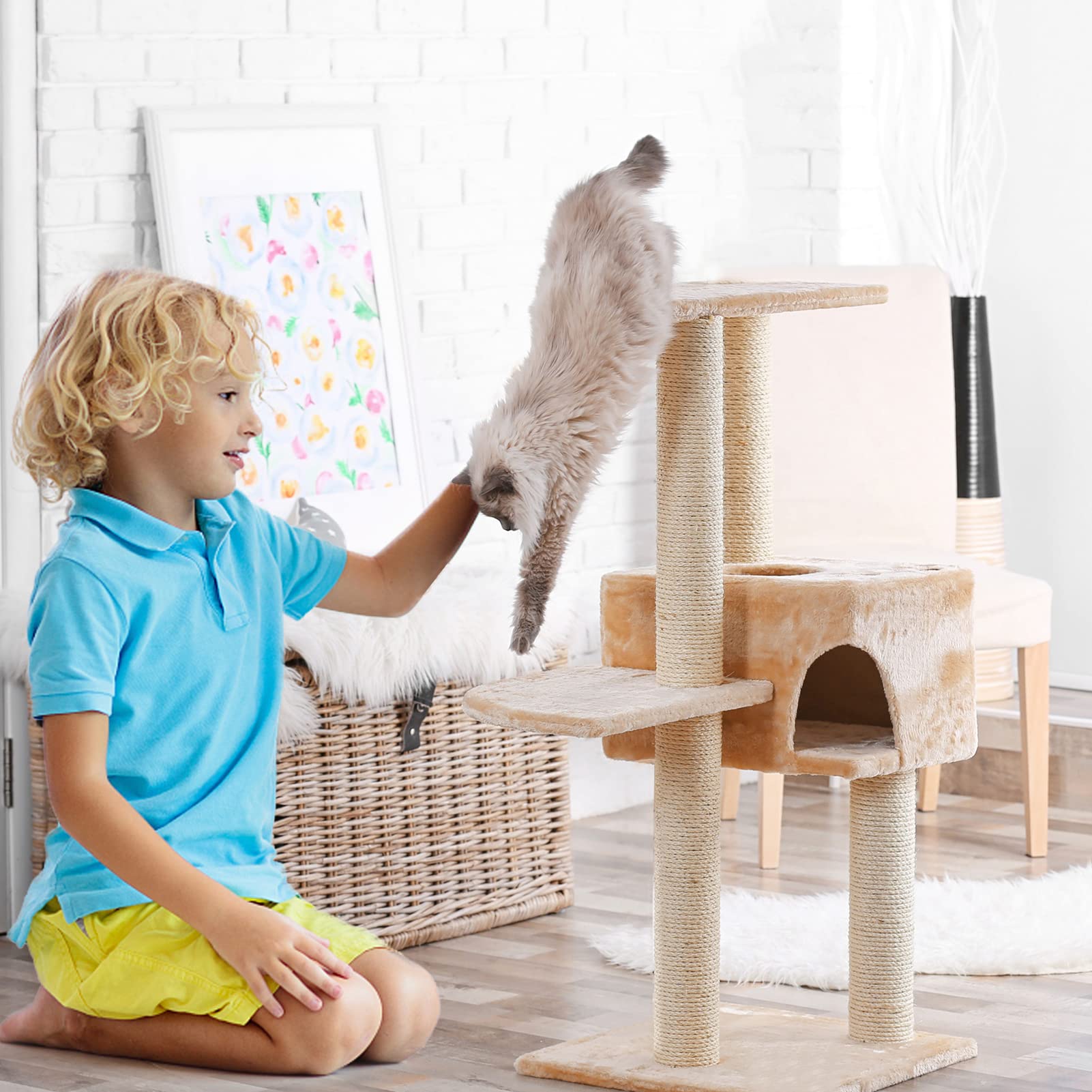 PETUOL furniture-protection benefits from sturdy posts guarding surfaces.