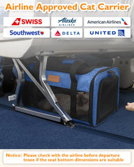 Petux breathable mesh panels ensure airflow for pet comfort.