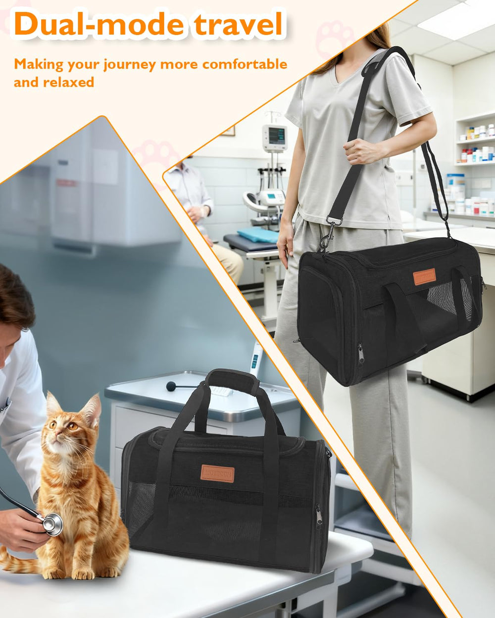 PETUX luggage trolley strap for hands-free travel with luggage