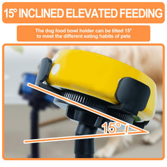 PETVENTURE bowl diameter adjuster shows 14–24.5 cm compatibility for various bowls