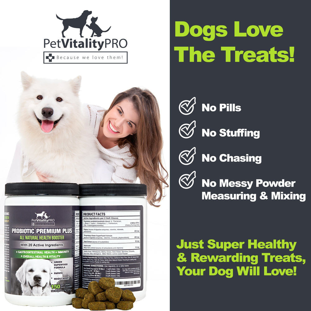 PetVitalityPRO puppy probiotics supporting early gut health and immune development