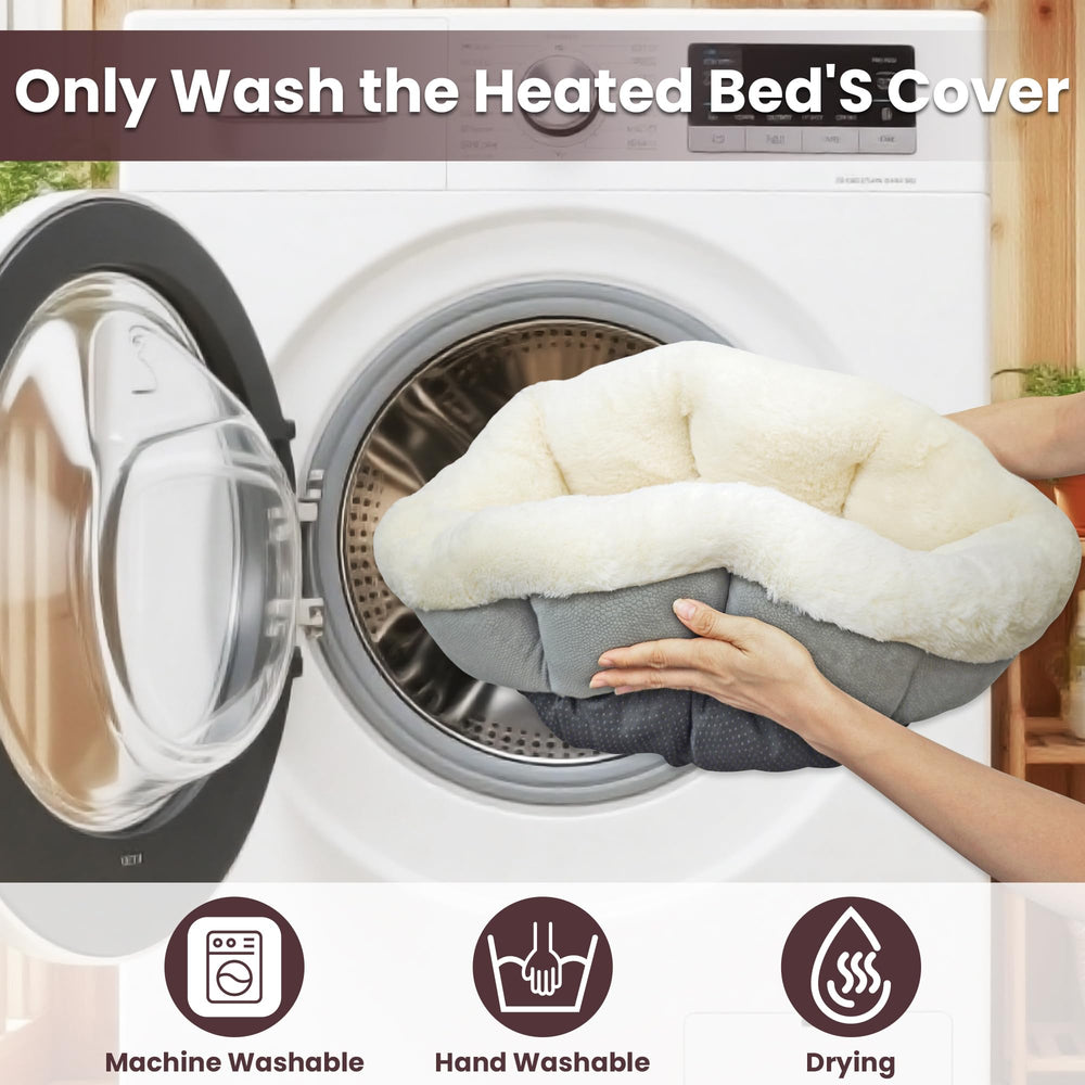 Petvolve removable heating pad for easy year-round use