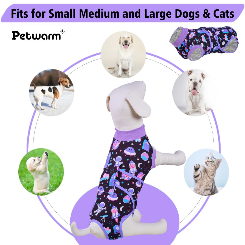 PetWarm anti-licking design side view emphasizes protective features