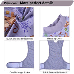 PetWarm anti-licking-suit keeps wounds protected while pets relax at home.