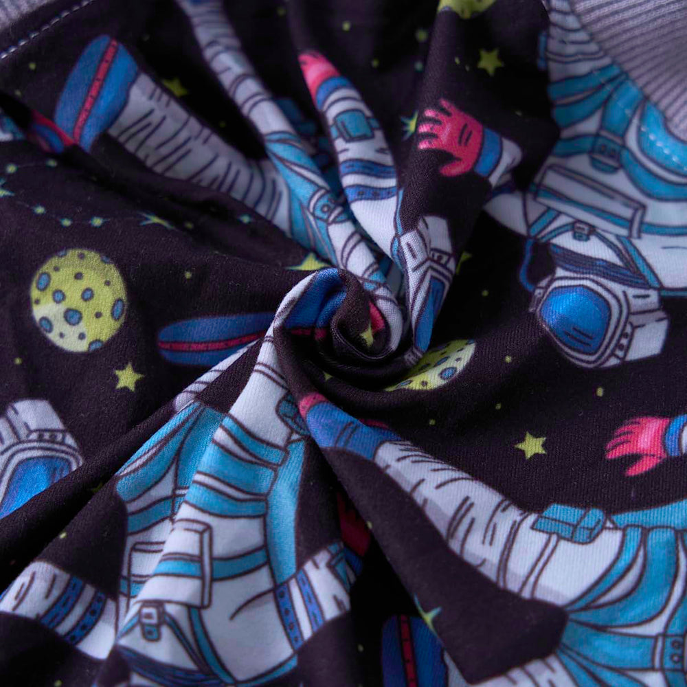 PetWarm cosmic pattern grey XL dog wearing for stylish recovery wear