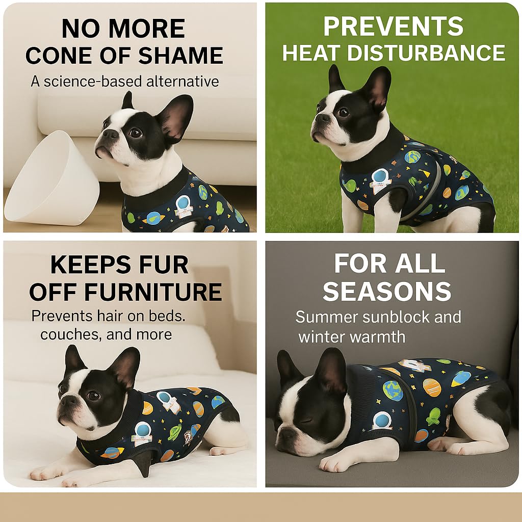 PetWarm dog neuter suit machine-washable fabric for easy care on busy days