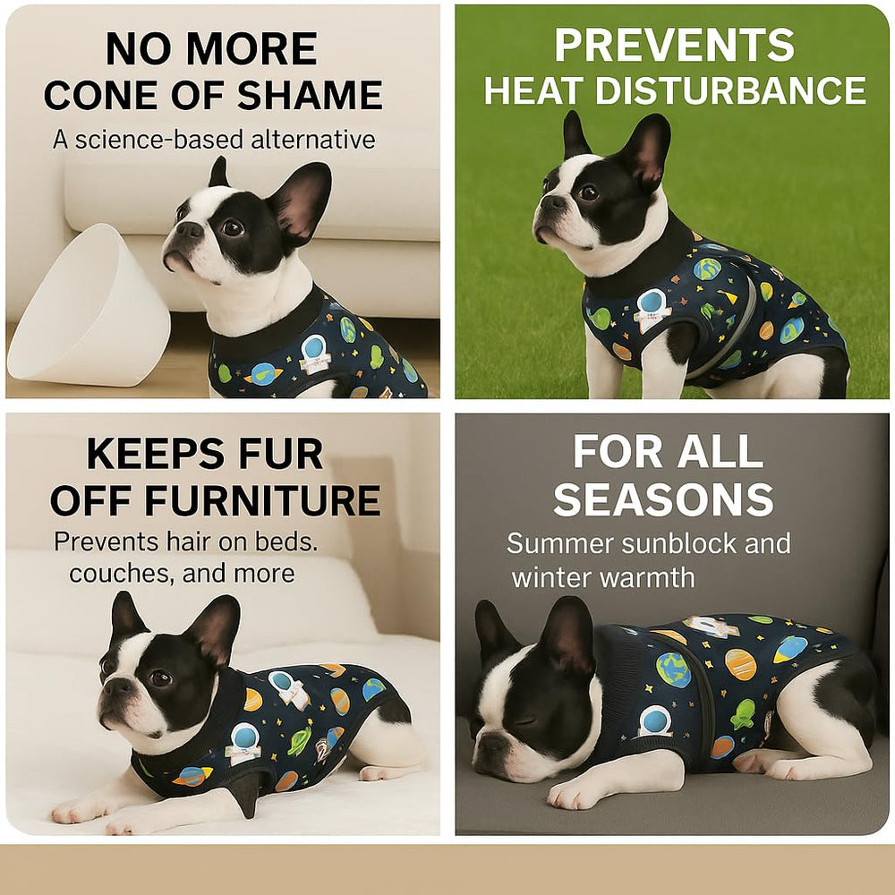 PetWarm dog neuter suit machine-washable fabric for easy care on busy days