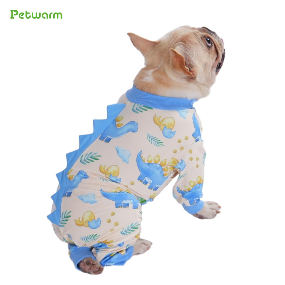 PetWarm shedding-reduction pajamas, light barrier catching loose fur during seasonal changes