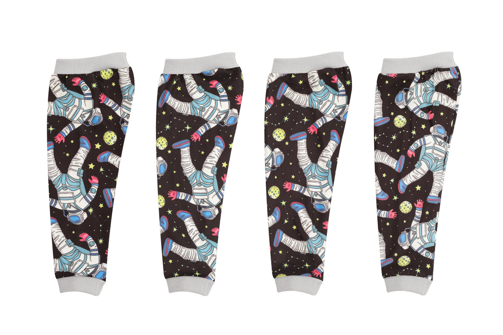 Petwarm dog recovery leg sleeves Galaxy design grey breathable fabric for comfort