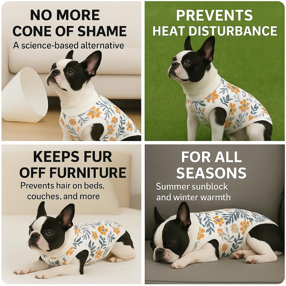 PetWarm dog recovery suit enhances mobility and reduces stress during recovery.