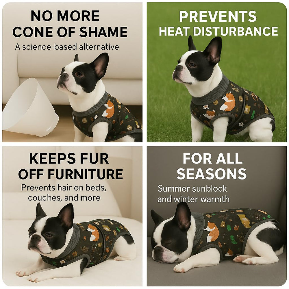 PetWarm dog recovery suit machine-washable for easy cleanup