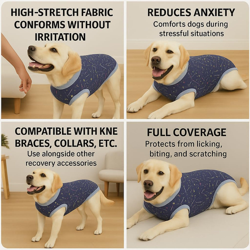 PetWarm dog surgery suit is machine-washable for easy hygiene and quick drying.