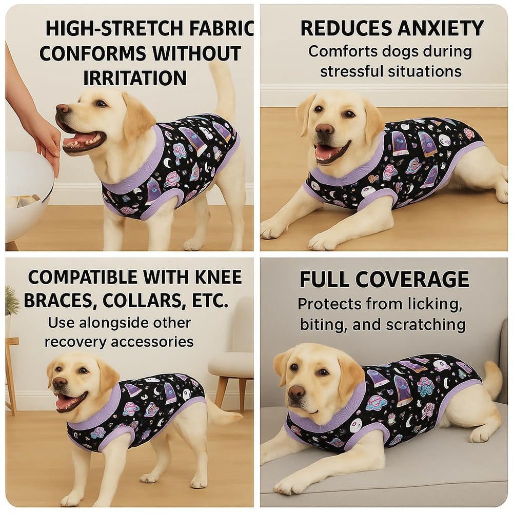 PetWarm machine-washable dog onesie simplifies cleanup after wear