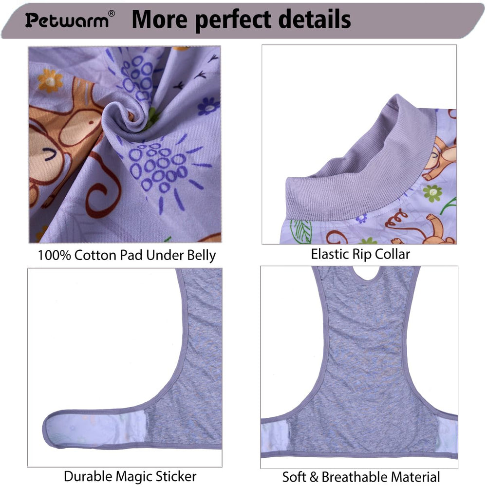 PetWarm recovery suit supports a gentle recovery with warmth after procedure