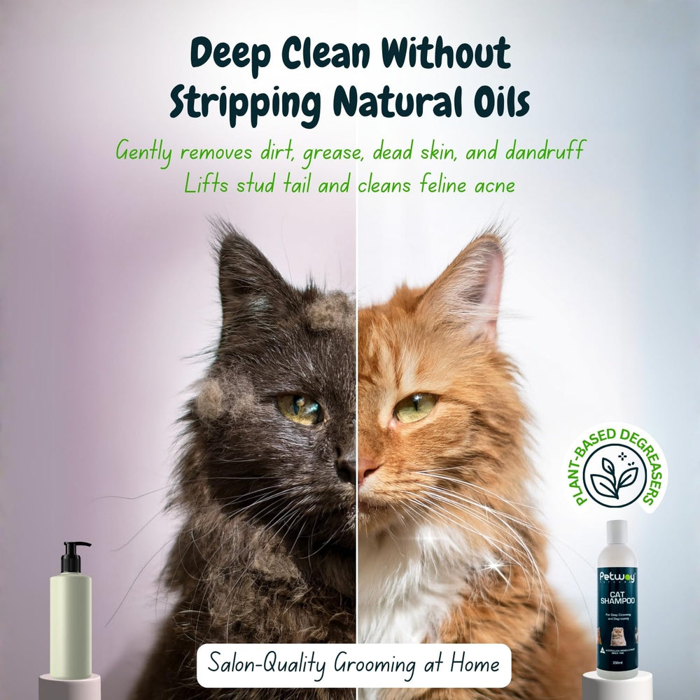 Petway Petcare Cat Shampoo cruelty-free symbol communicates ethical care