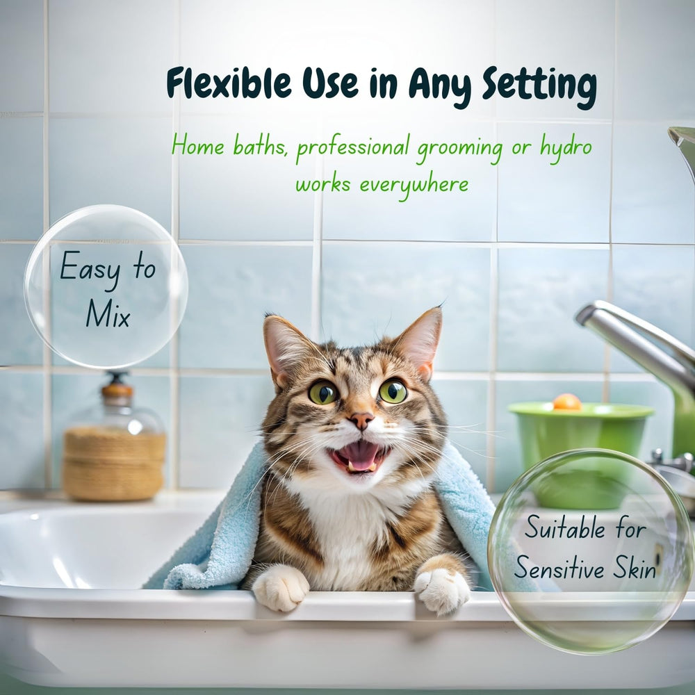 Petway Petcare Cat Shampoo natural fruit and vegetable extracts support moisturized skin