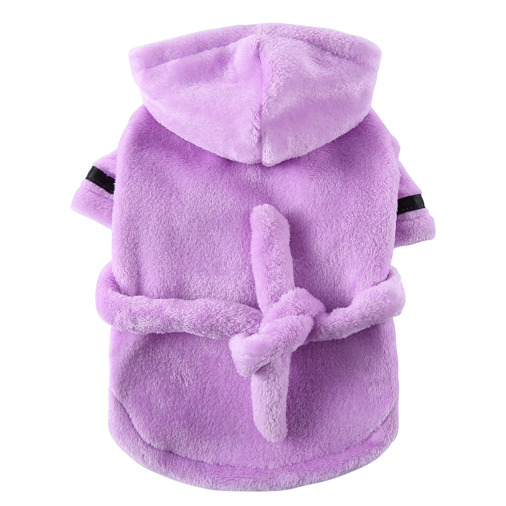 Petyoung machine-washable bathrobe emphasizes simple cleaning and care