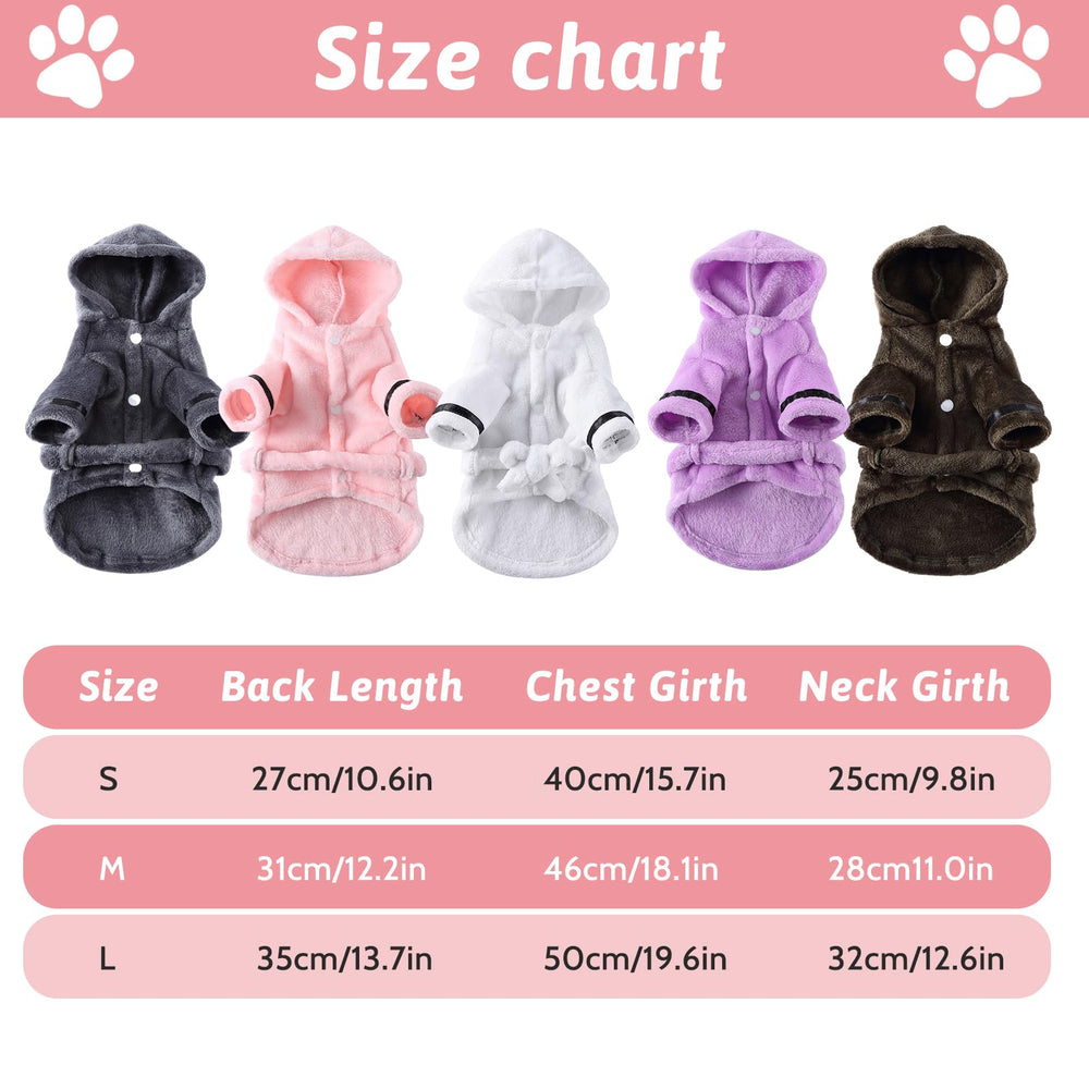 Petyoung Pet Bathrobe small-dog model sits warmly after wash