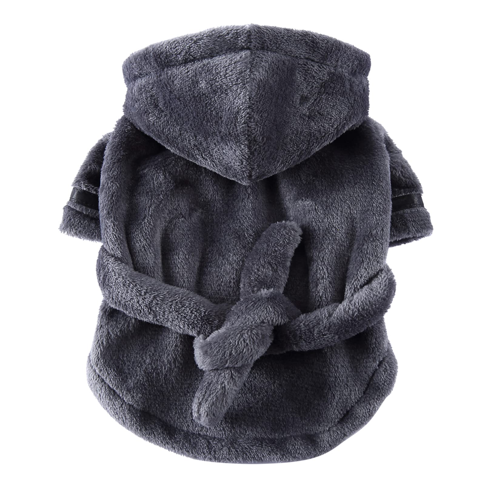Petyoung quick-drying dog towel shows high absorbency after bath.