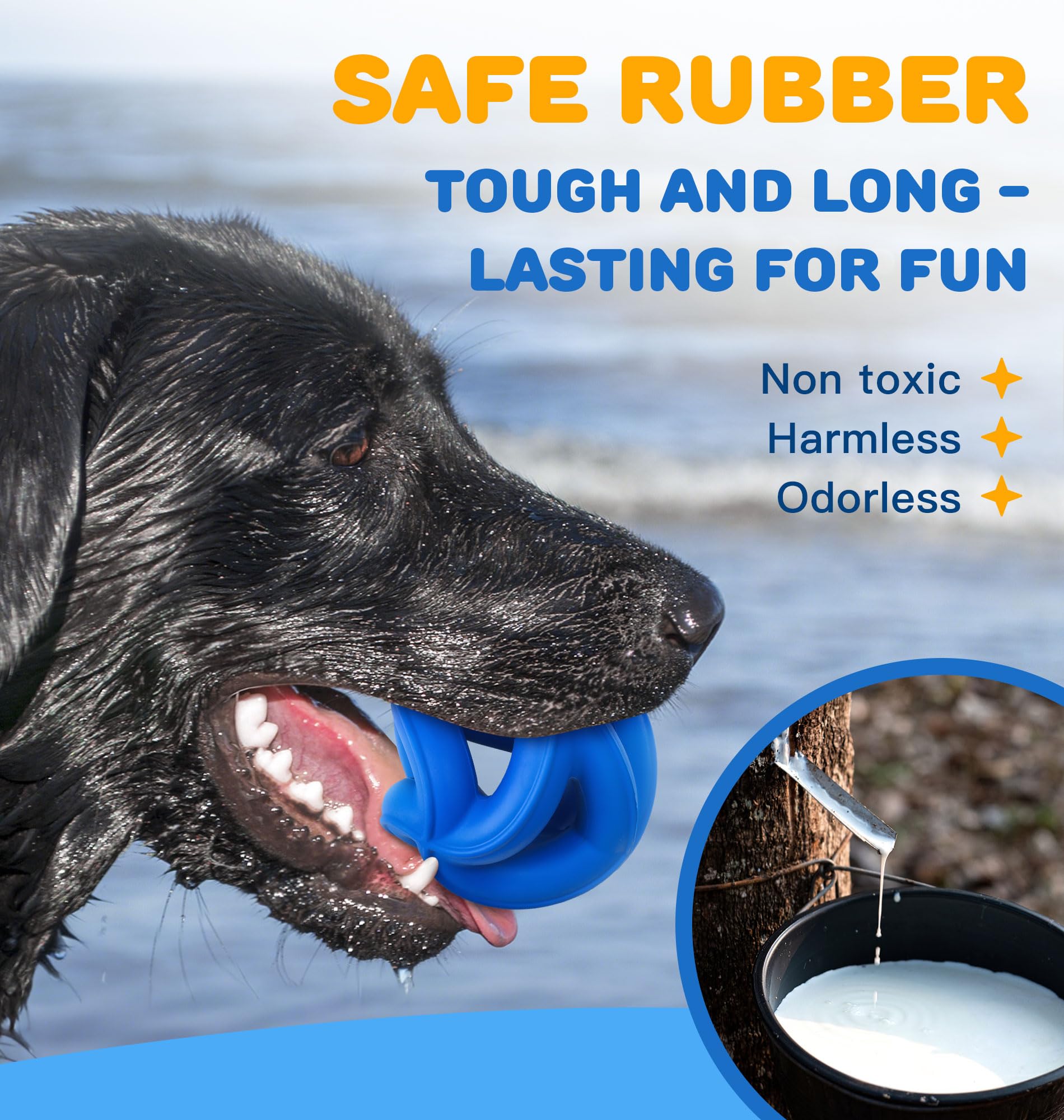 PetZee handheld rope twist-ball enables versatile play and tug options.